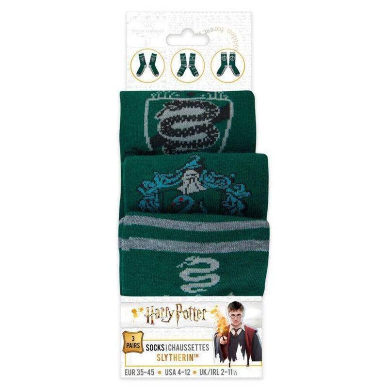 Cinereplicas Harry Potter - Socks Slytherin (Set of 3) - Official License - Image 4